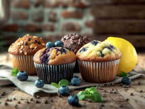 Timeless blueberry muffins, a favorite for breakfast when searching for my favorite muffin recipe.