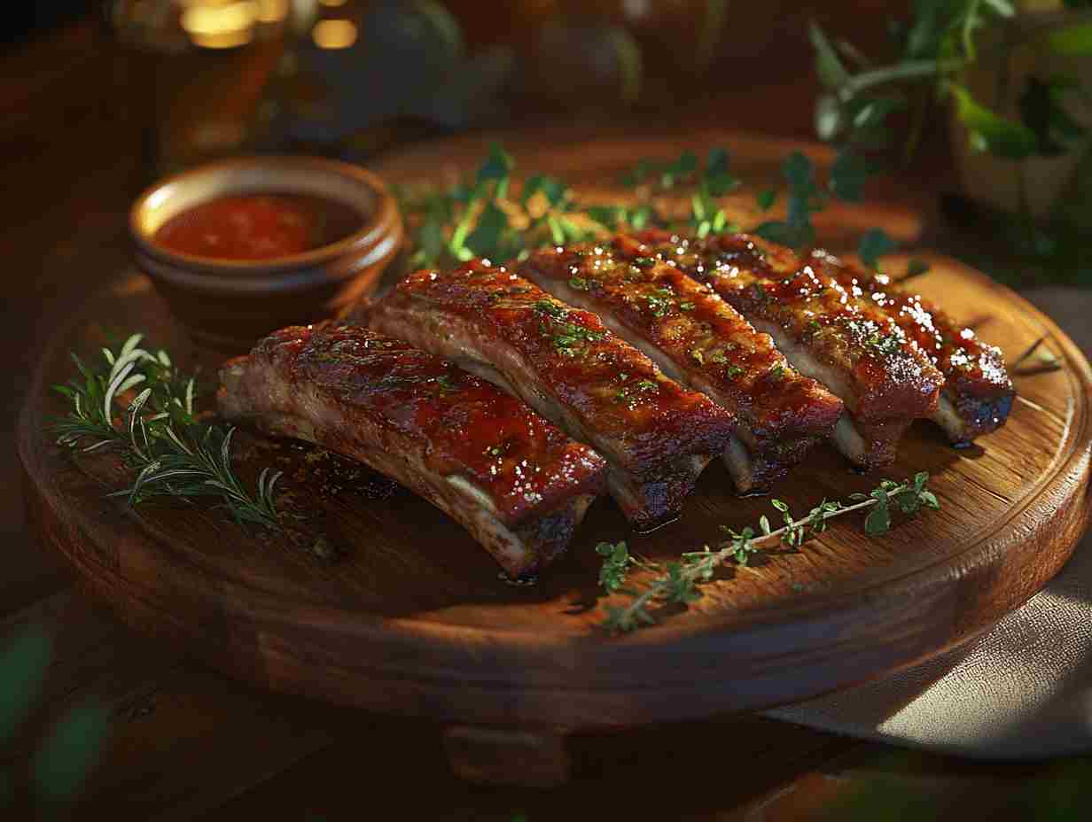 uicy beef back ribs glazed with barbecue sauce, a great step in the journey to Master Epic Smoked Ribs.