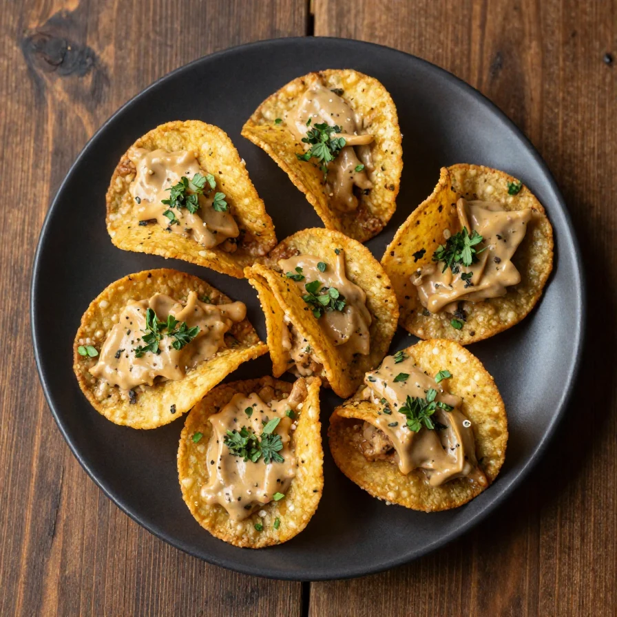 A platter of cream cheese tortilla bites garnished with herbs and colorful vegetables