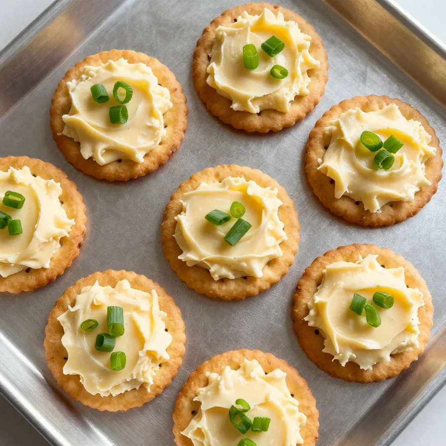 A delicious cheeseball made with chipped beef, garnished with herbs and served with crackers